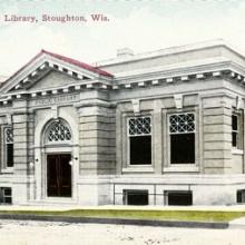 The library as it appeared in 1920.
