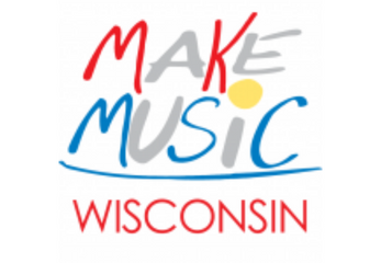Text reading Make Music Wisconsin