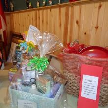 Gift baskets for auction