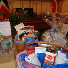 Gift baskets for auction