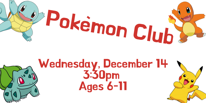 December Pokemon Club