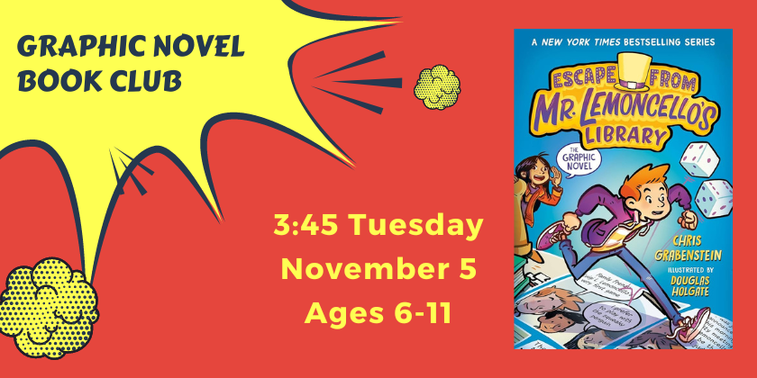 November 2024 Graphic novel book Club