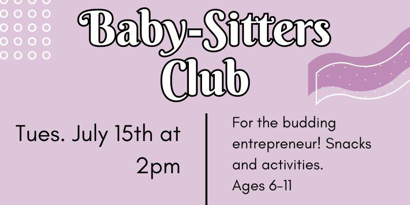 Babysitter Club Party