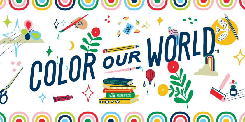 Color Our World Banner
