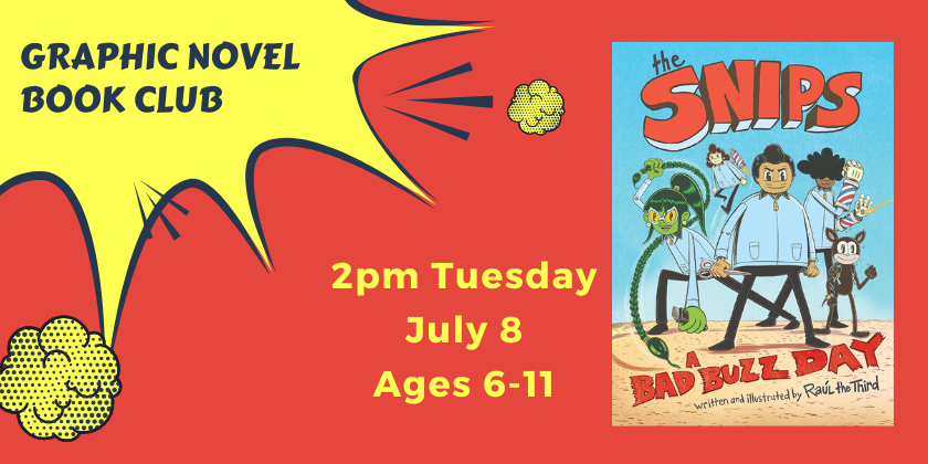 July 8 2025 Graphic novel book Club