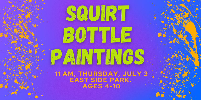 Squirt Bottle Paintings 